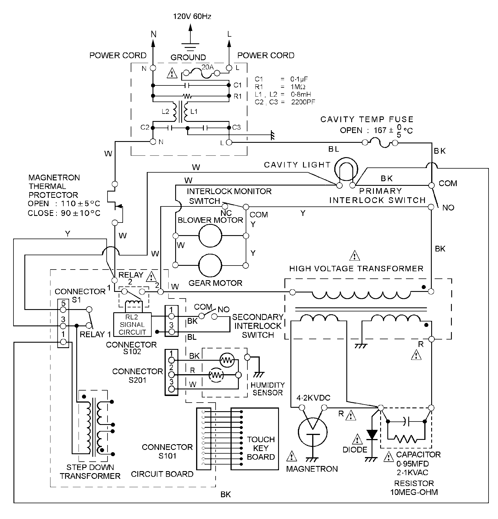 Maytag MER5870BCQ wiring information diagram