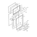 Maytag RTD23A-AH93C inner door diagram