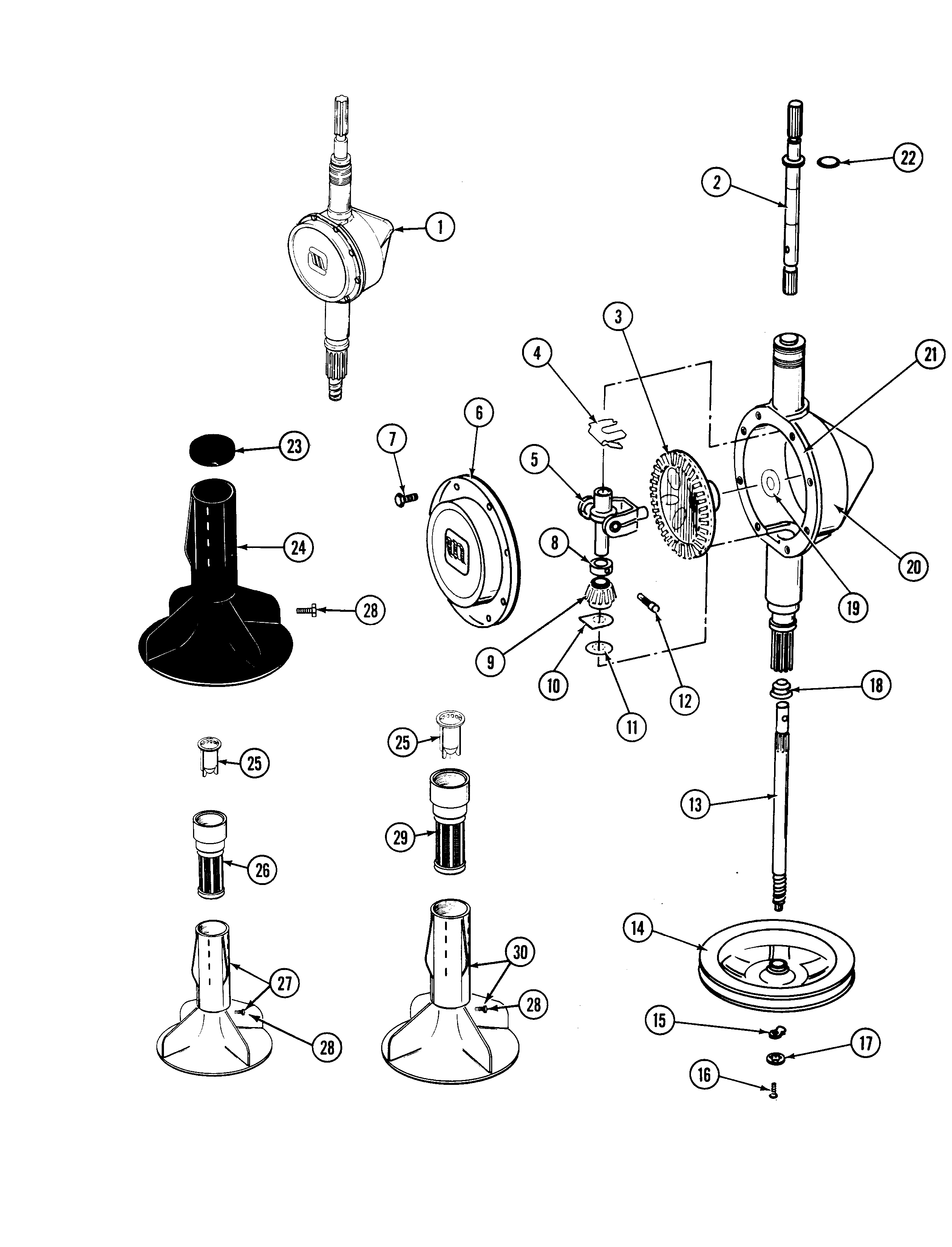 Maytag A882 transmission-orbital diagram