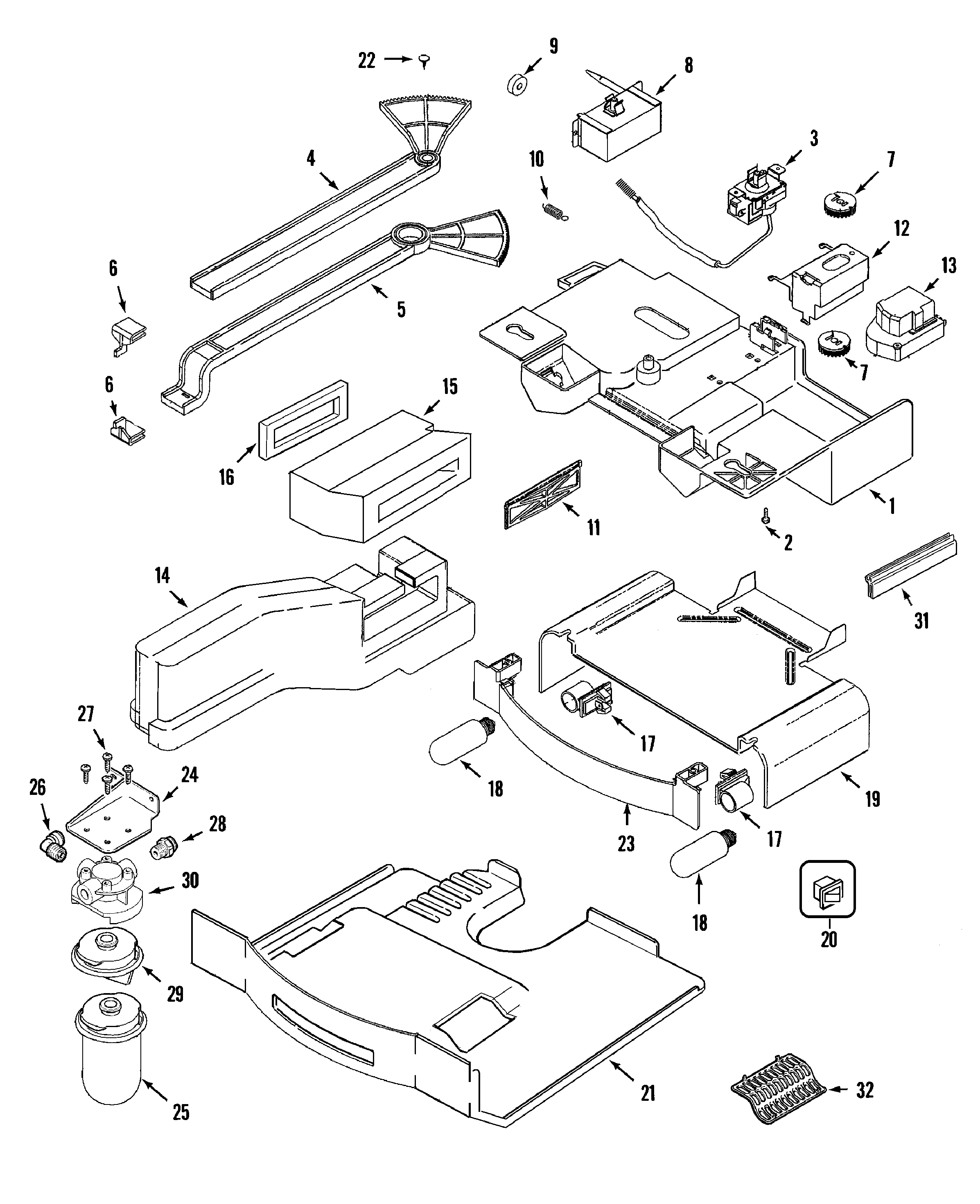Maytag MSD2754GRQ controls diagram