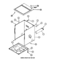 Amana LE3502L-P1118307WL cabinet diagram