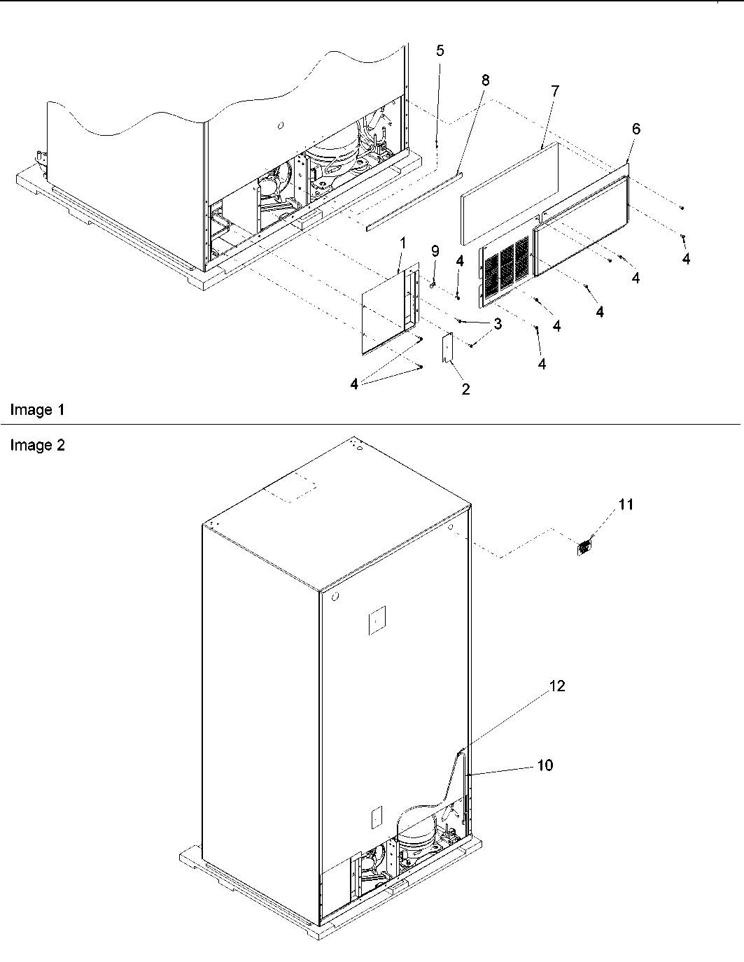 Amana ARS2606BC-PARS2606BC0 cabinet back diagram