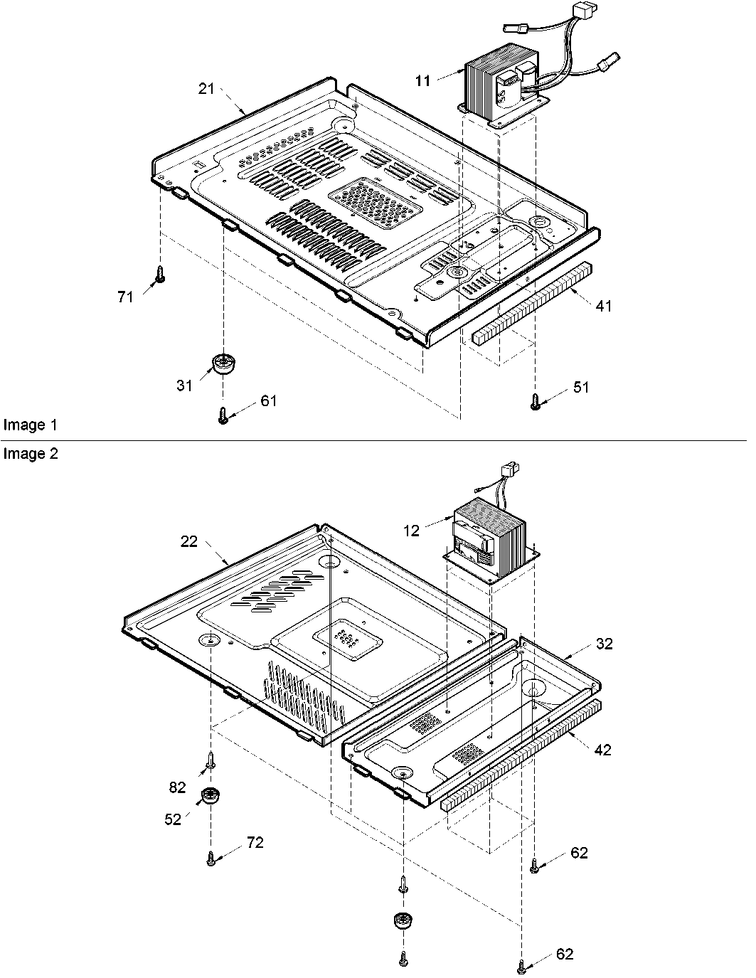 Amana ACM1460AB-PACM1460AB0 base diagram