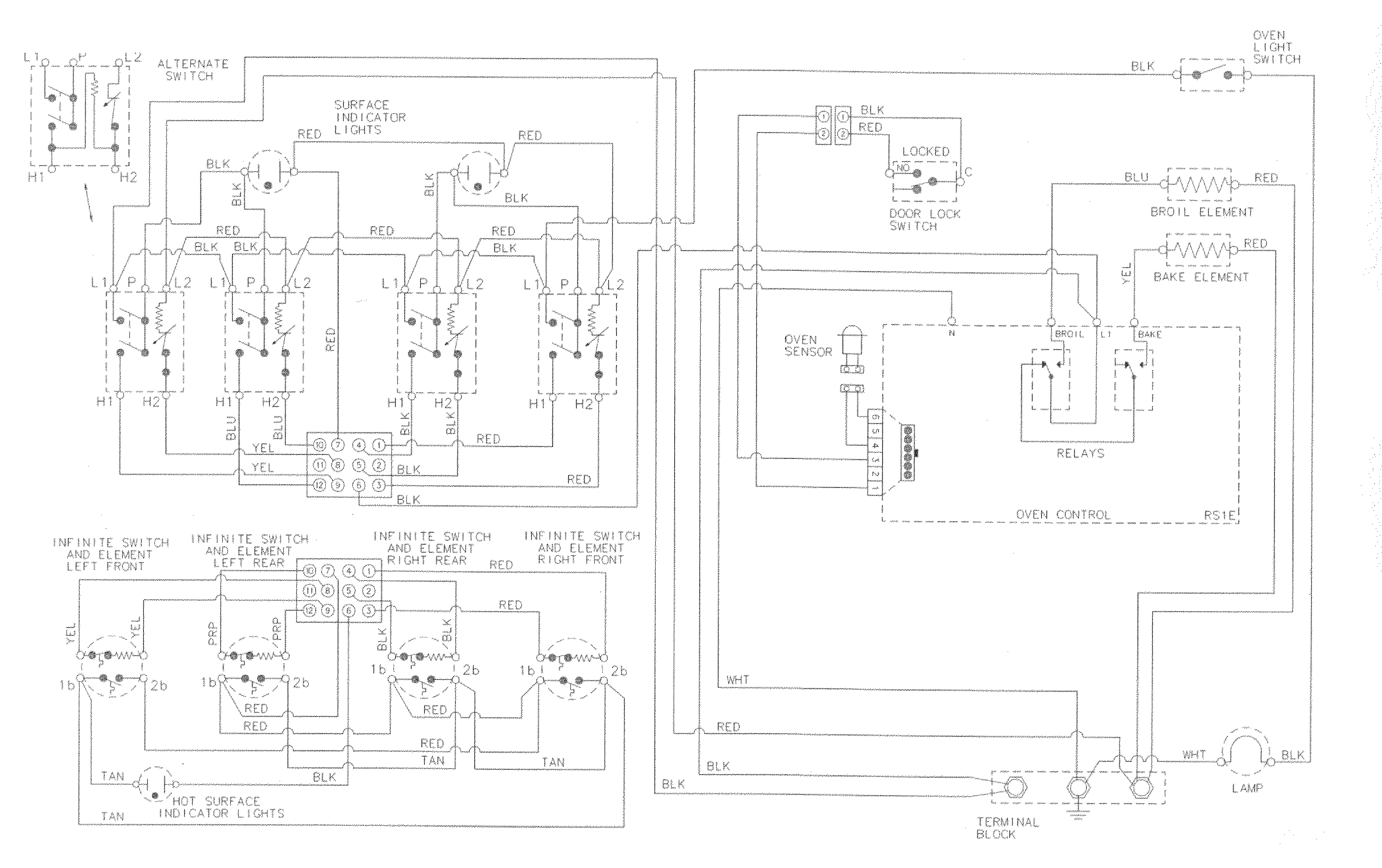 Maytag MERD750BAB wiring information diagram
