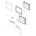 Amana ARB190RCW0 freezer door diagram