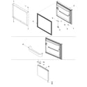 Maytag PBB1951GRB-PPBB1951GB0 freezer door diagram