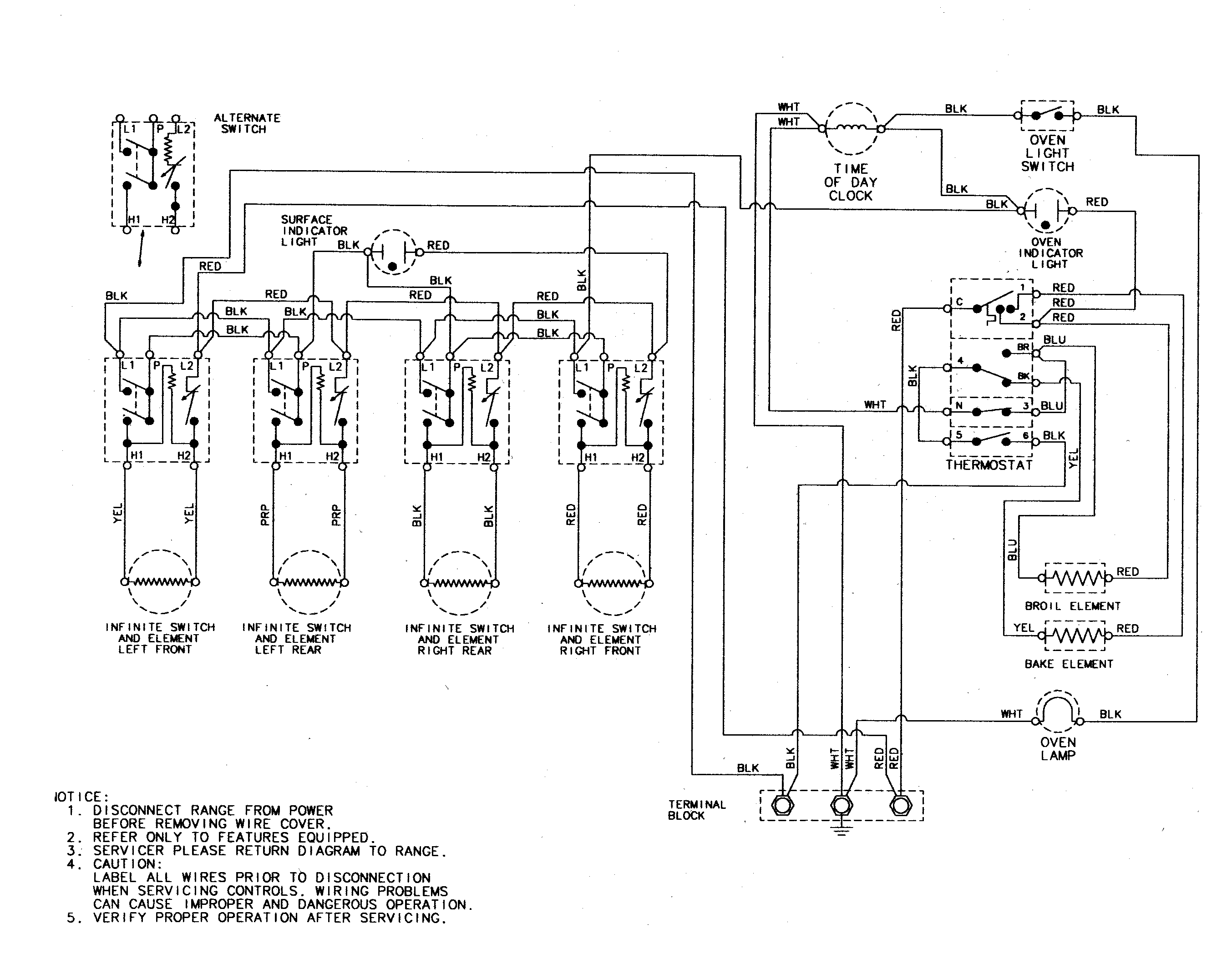 Maytag PER4310BAQ wiring information (at series 16) diagram