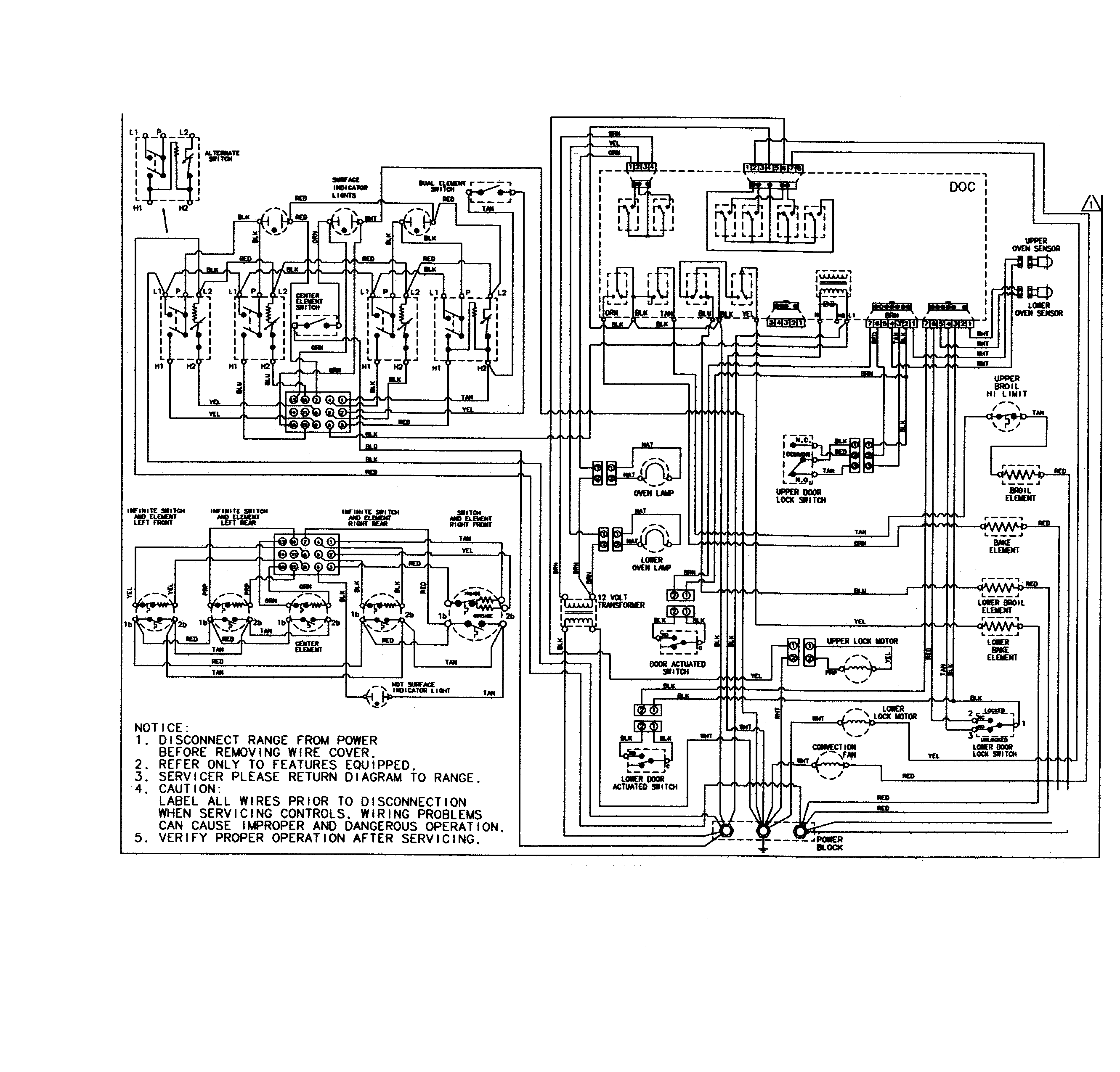 Maytag MER6872BAQ wiring information diagram