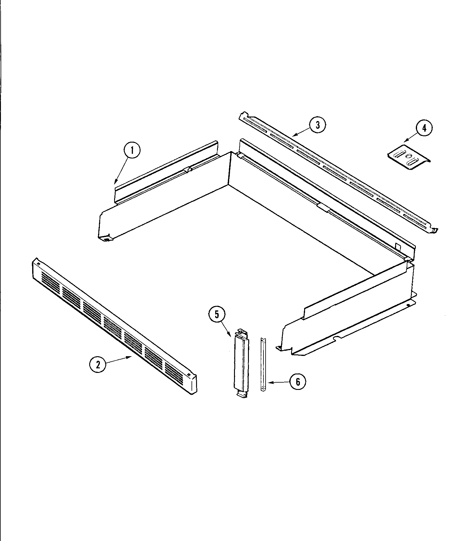 Jenn-Air JMW8527CAS microwave trim & attachments diagram