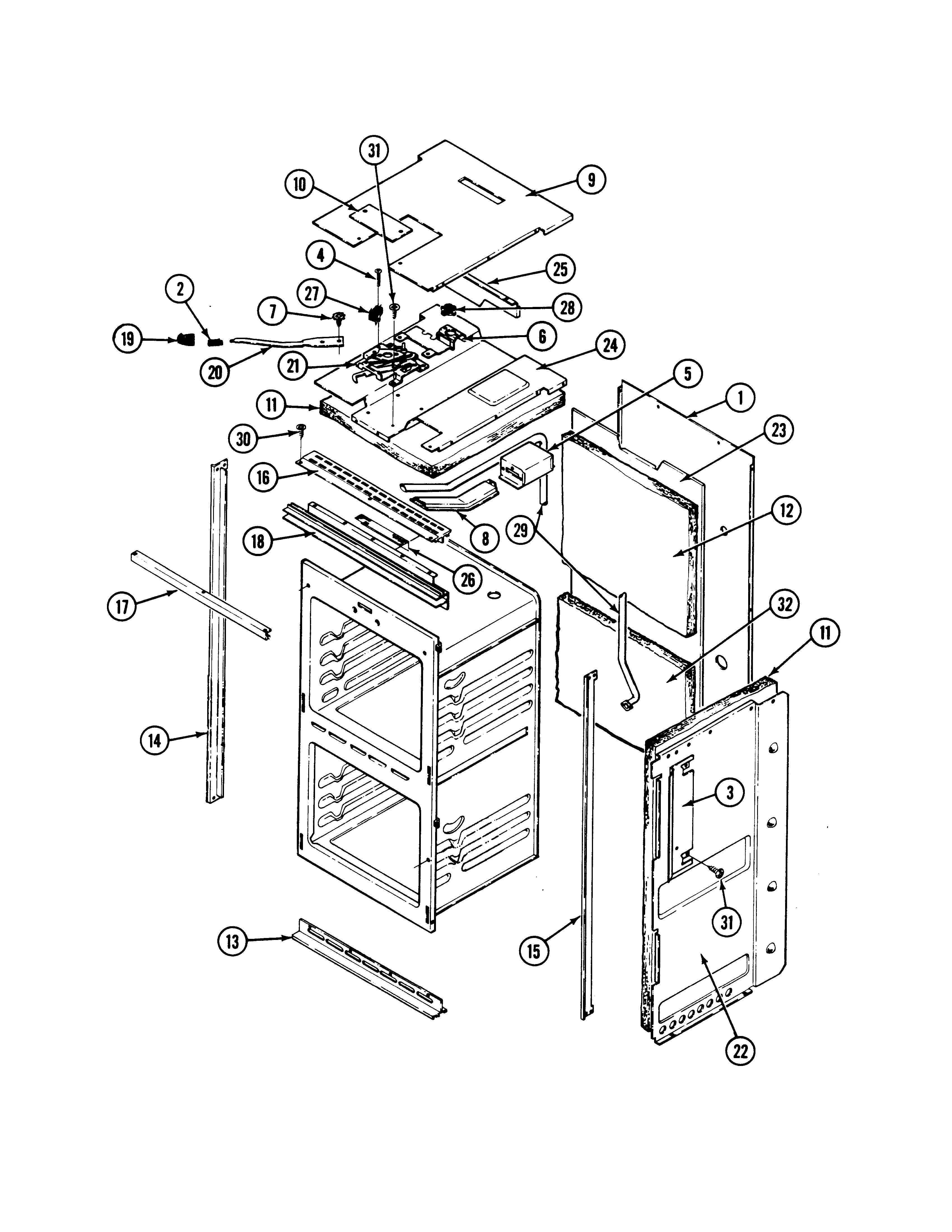Maytag CWE5500ACE body (cwe5500ace) diagram