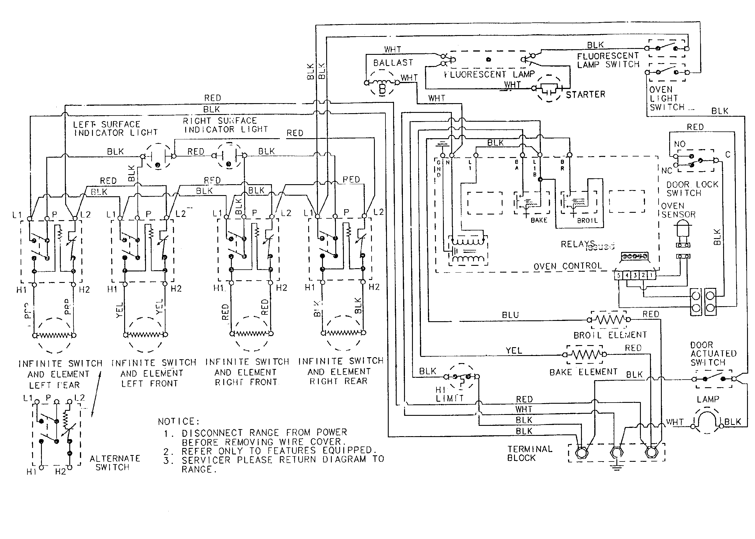 Jenn-Air FCE10510W wiring information diagram