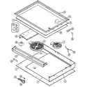 Maytag CSE9000BCM top assembly diagram