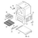 Maytag CRG8200BAW oven/base diagram