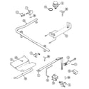 Maytag CRG9700CAM gas controls diagram