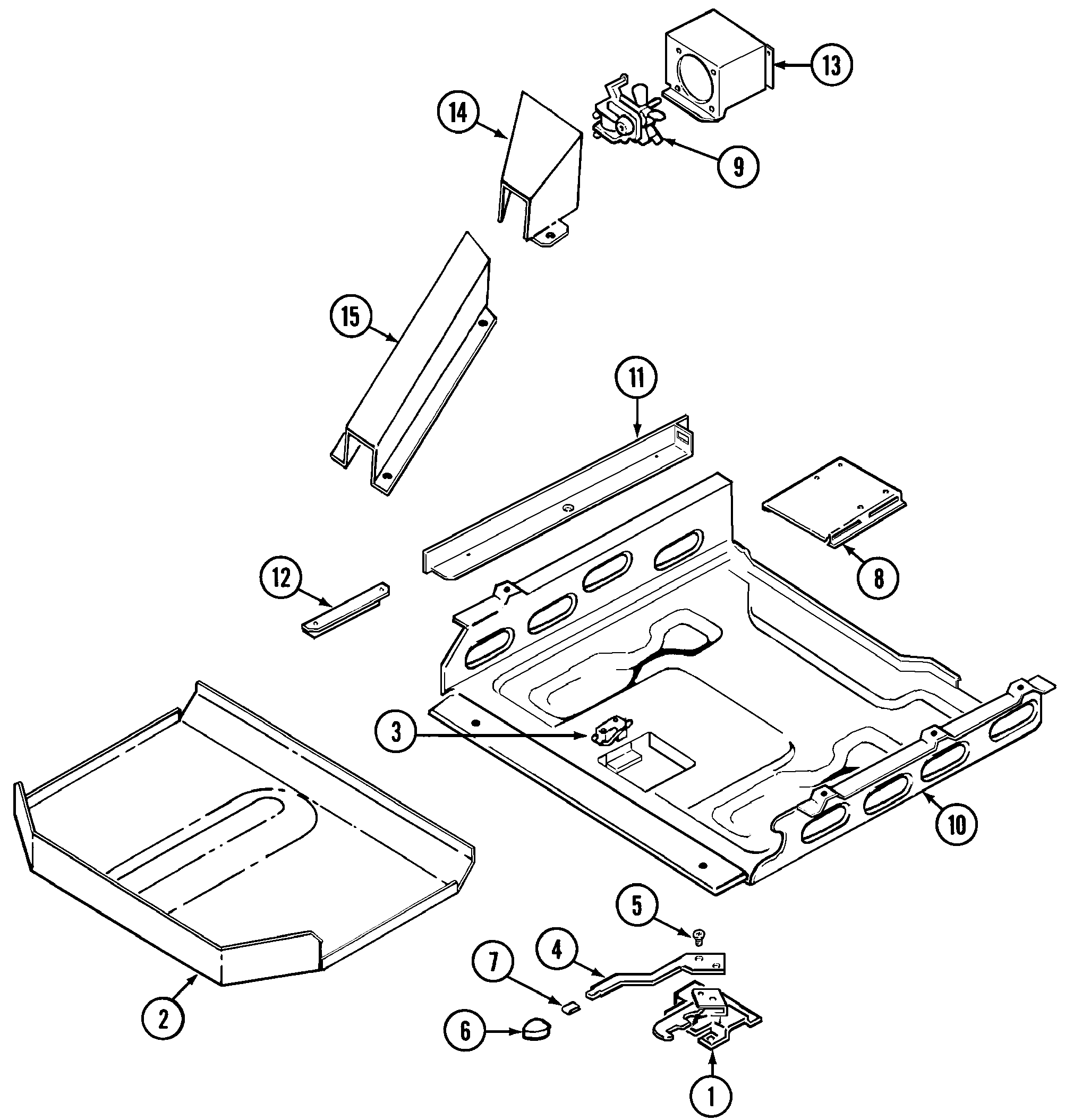Norge L6892VVV internal controls diagram