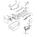 Maytag PTB1551GRW optional ice maker kit-uki1500axx diagram