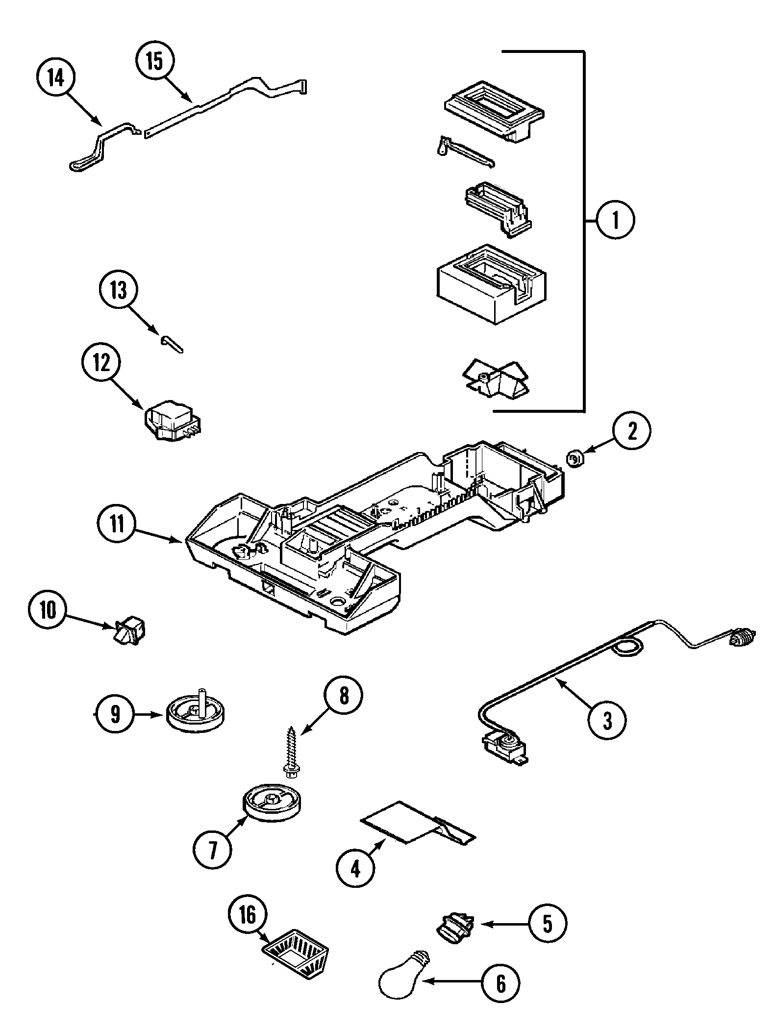 Maytag PTB2454GRQ controls diagram