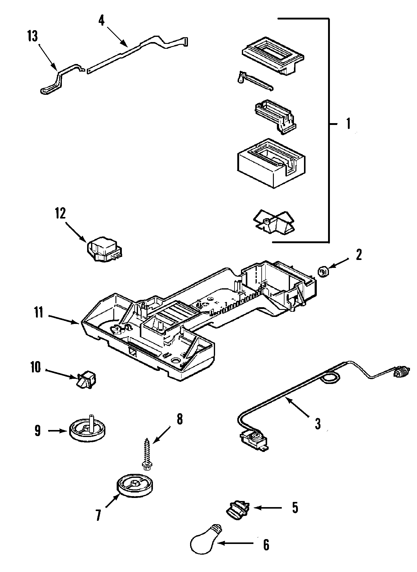 Crosley CT21G6W controls diagram