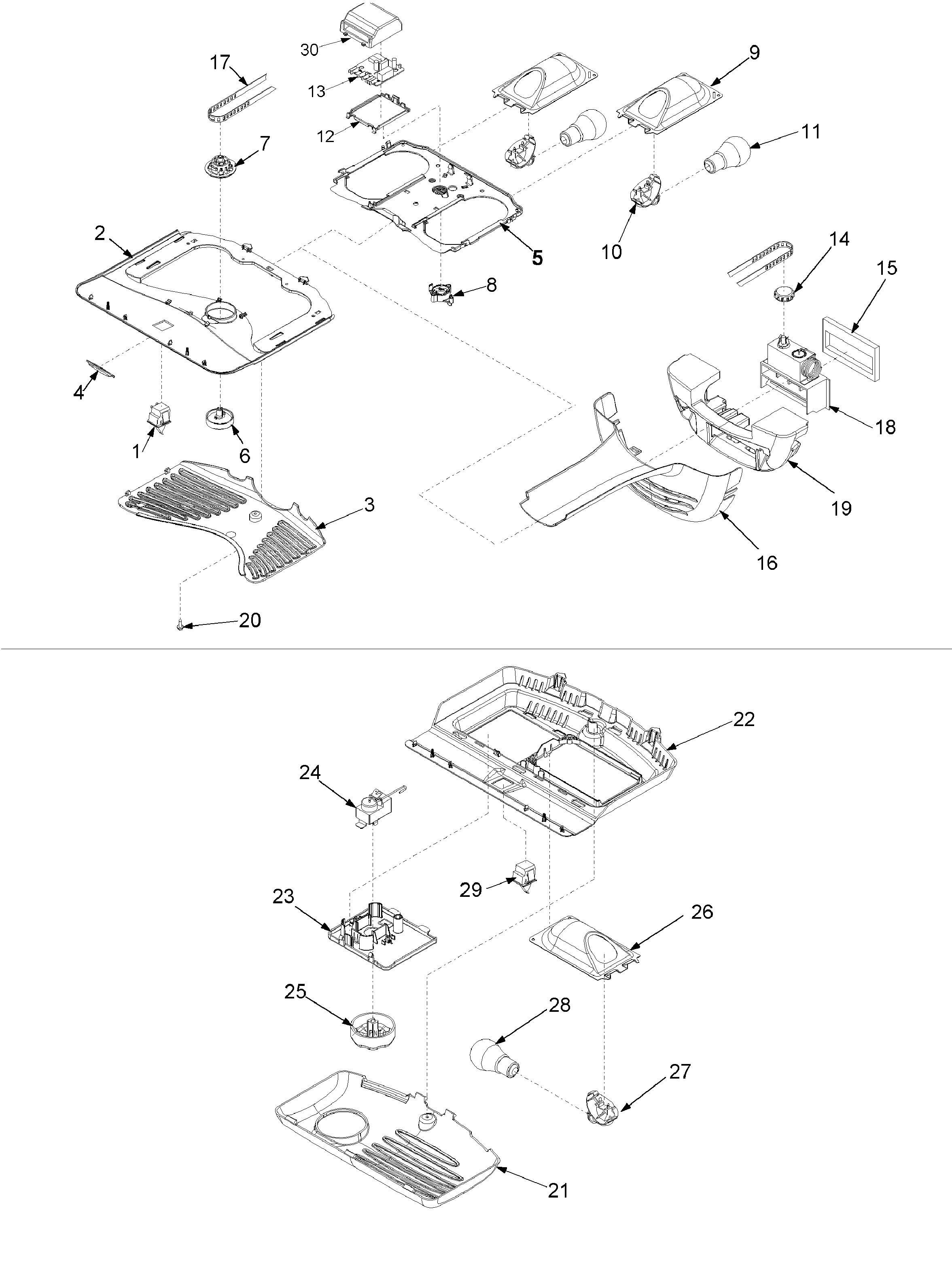 Kenmore 59672952200 controls diagram