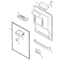 Maytag MTF1956GEW fresh food inner door diagram