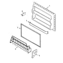 Maytag MTF1956GEW freezer inner door diagram