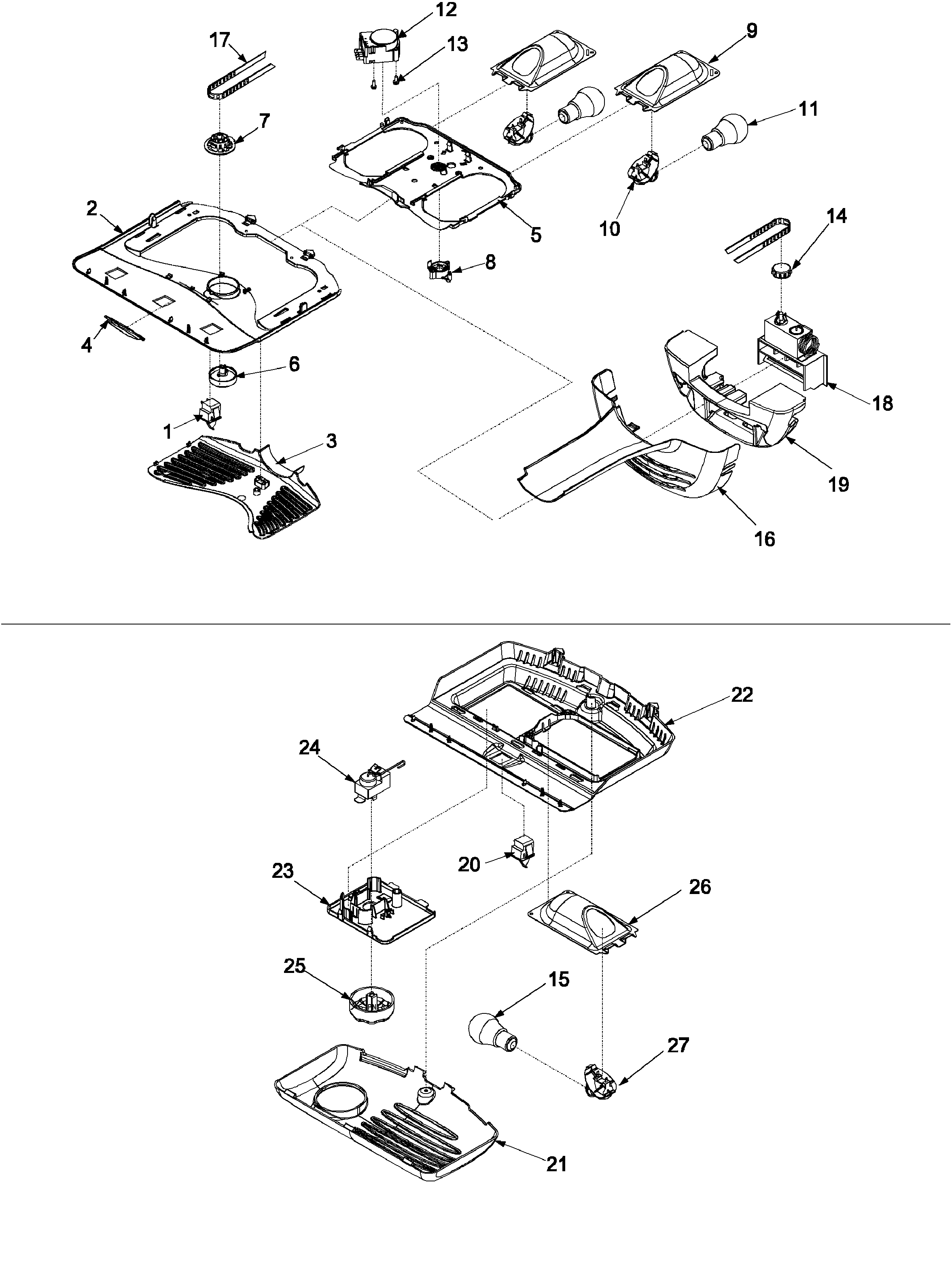 Amana ARB2557CC-PARB2557CC0 controls diagram