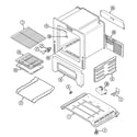 Maytag D31113XAAL oven/base diagram