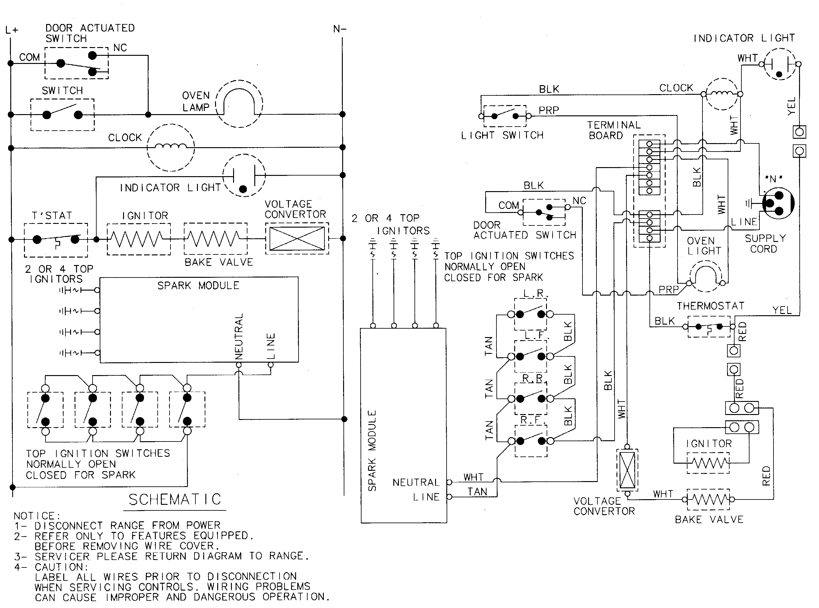 Maytag MBR4450BGW wiring information diagram