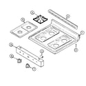 Maytag MLR4410BXH top assembly diagram