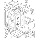 Maytag MER6772BAQ body diagram