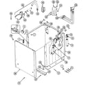 Maytag LSE7804ACL cabinet diagram