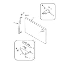 Maytag MTB1953HEW freezer outer door diagram