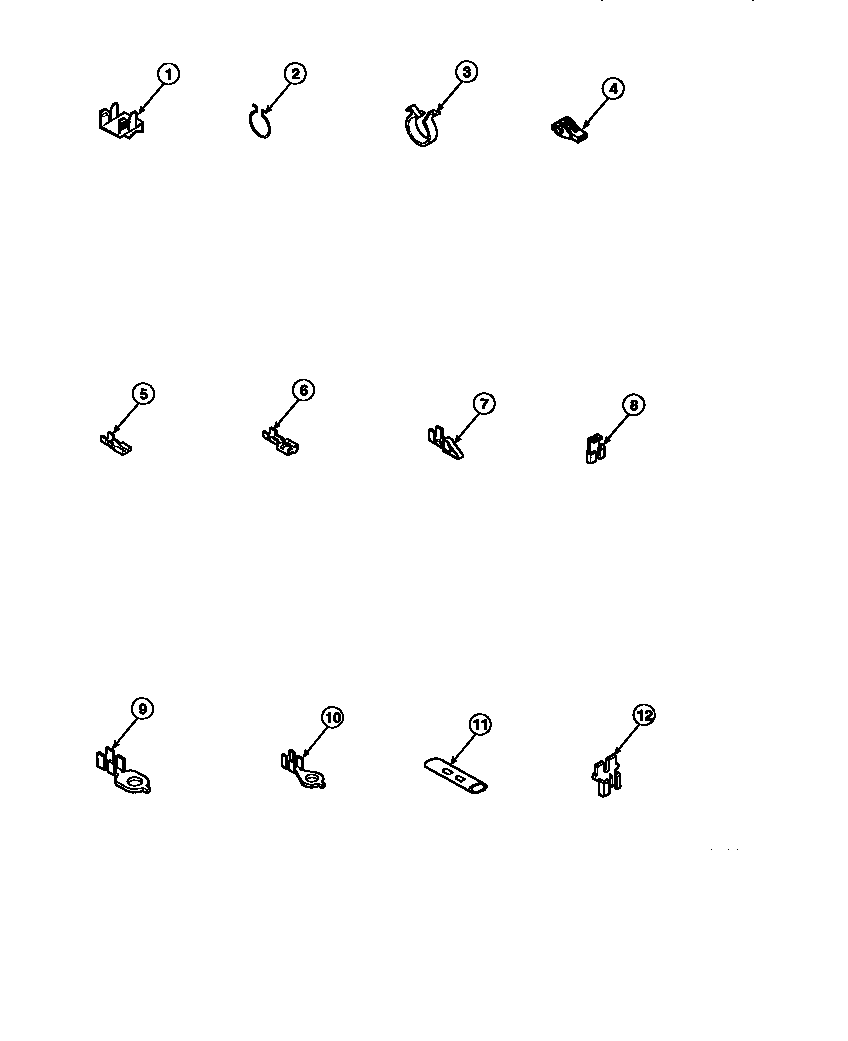 Amana LW8303W2-PLW8303W2 terminals diagram