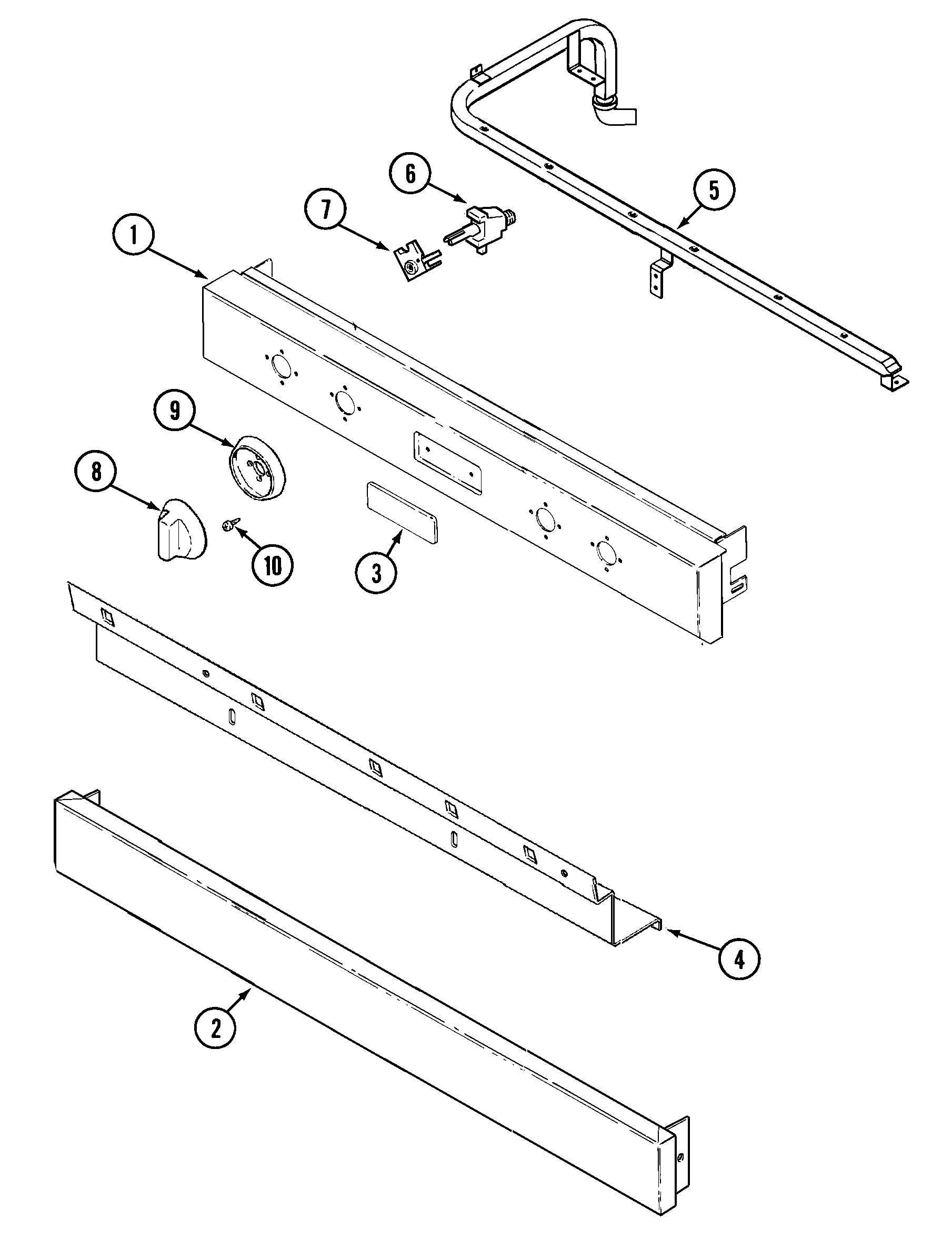 Jenn-Air CCGP2420PF control panel diagram