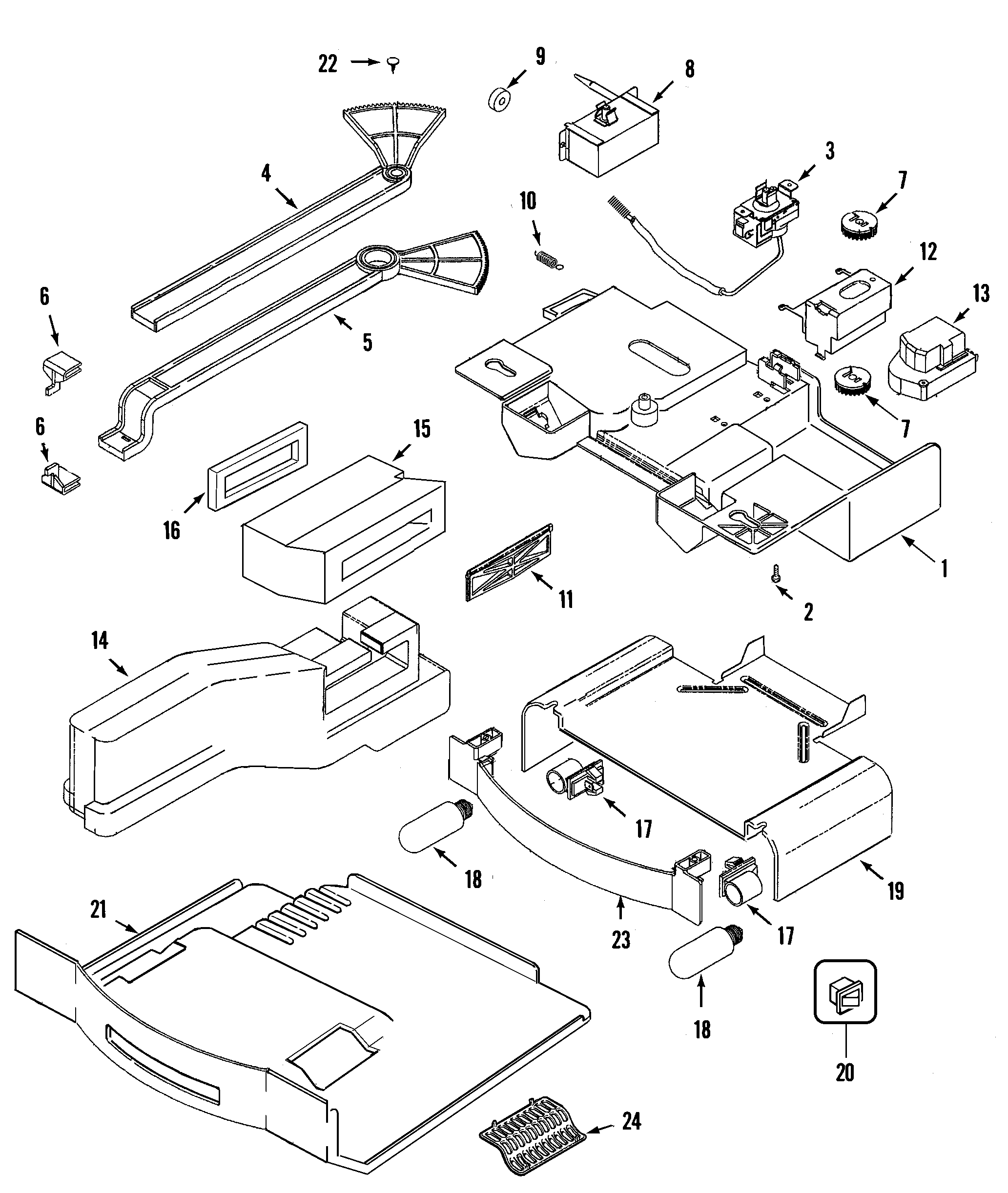 Maytag GS2126PADW controls diagram