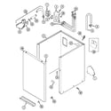 Maytag LAT2500AAE cabinet diagram
