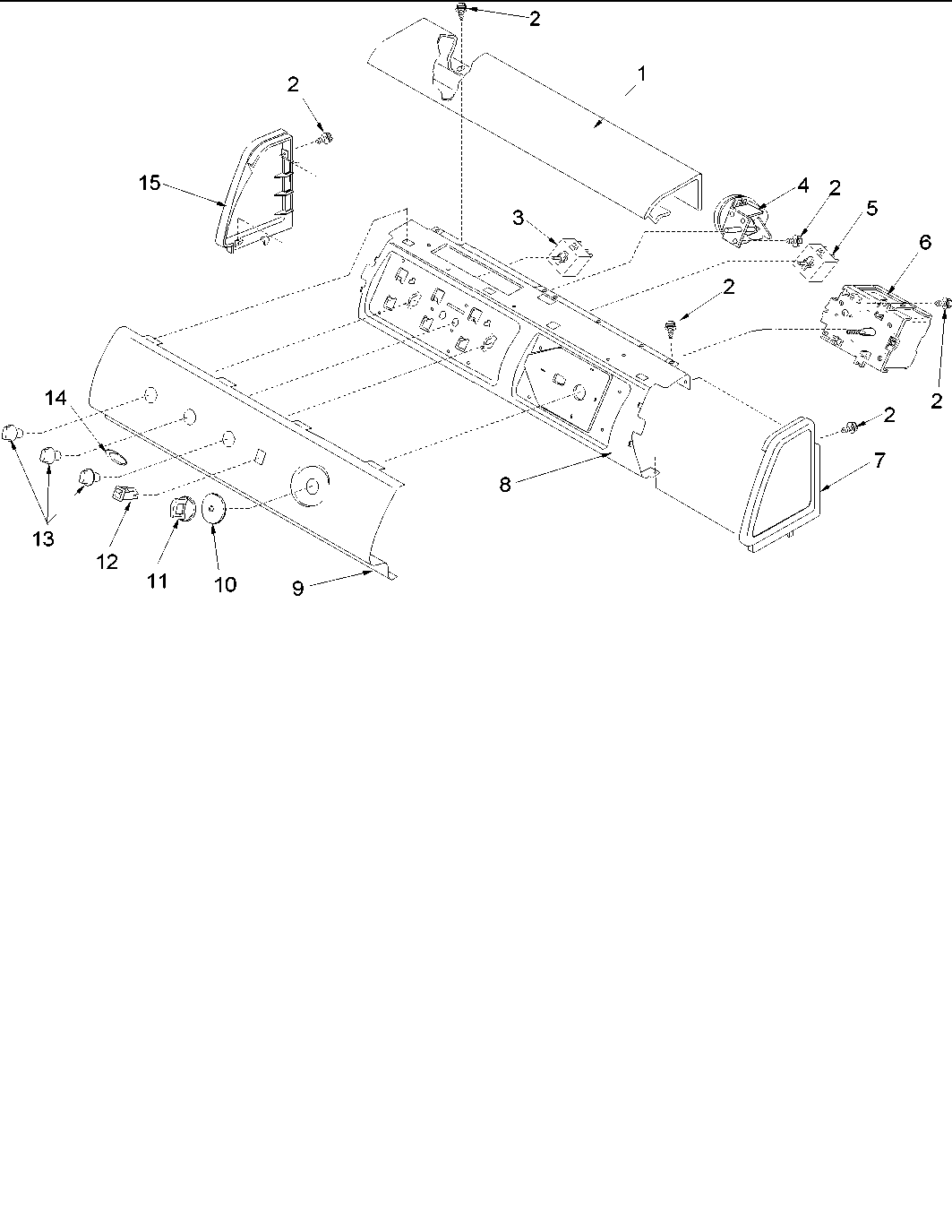 Amana ALW540RMC-PALW540RMC1 control panels diagram