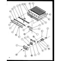 Amana TZ21Q2W-P1111713WW divider block and controls diagram