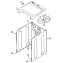 Maytag MDG7758AWW cabinet diagram