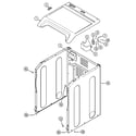 Maytag MDG7657AWQ cabinet diagram
