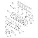 Maytag SDG5701AWW control panel diagram