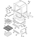 Maytag MGS5770ADW oven/base diagram