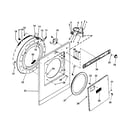 Hoover 0914-64 shell, microswitch, bearings, pulsator diagram