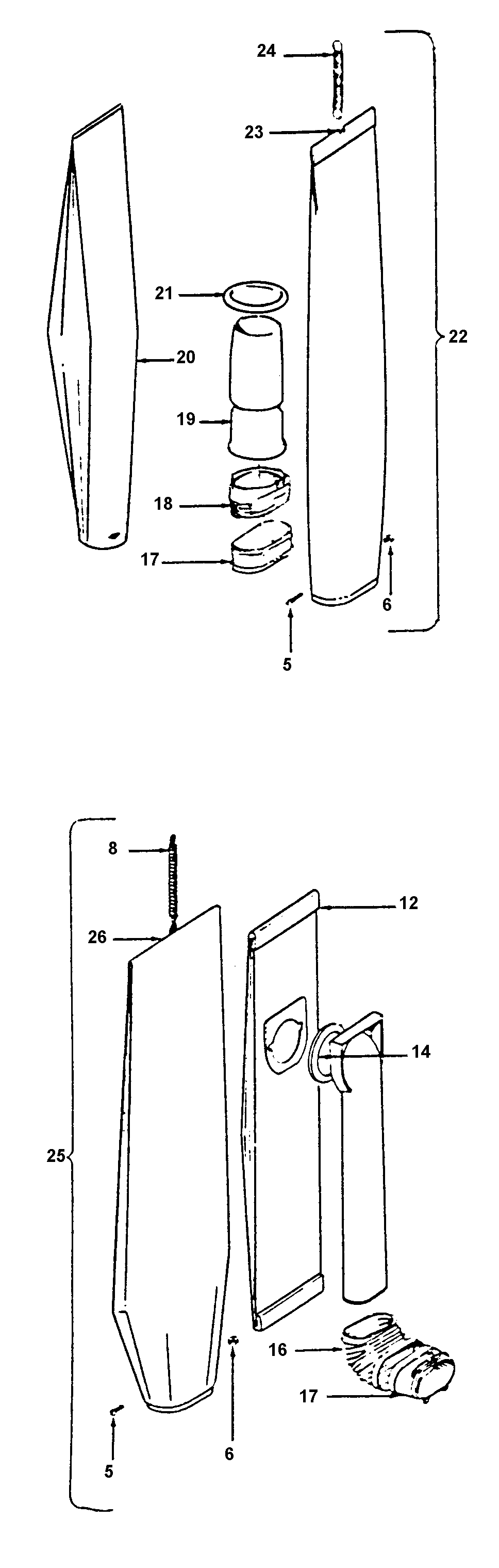 Hoover 1078 baghousing diagram