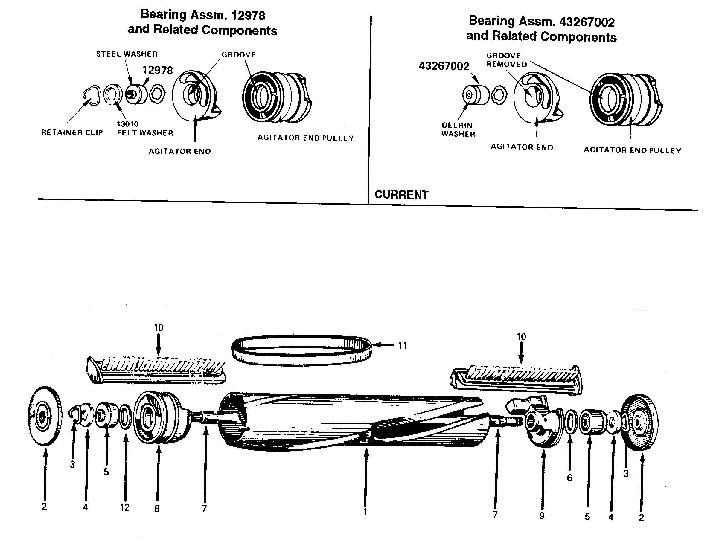 Hoover 1149 agitator diagram