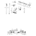 Hoover 1153 agitator, cleaningtools diagram