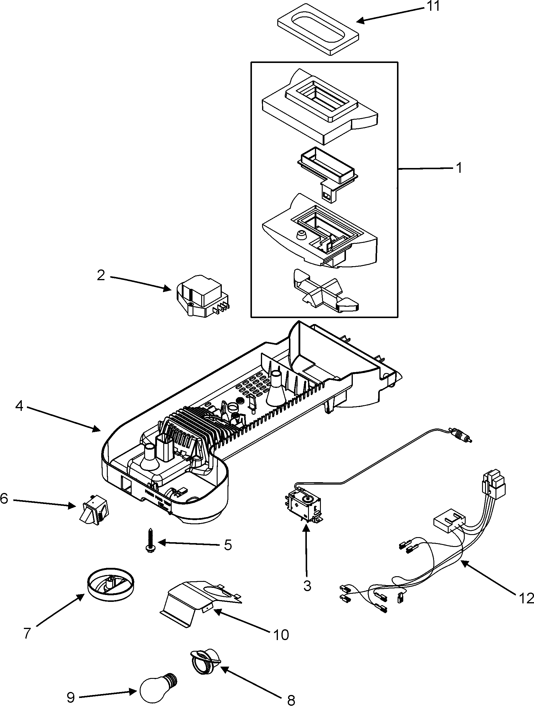 Maytag MTB1891ARQ controls diagram