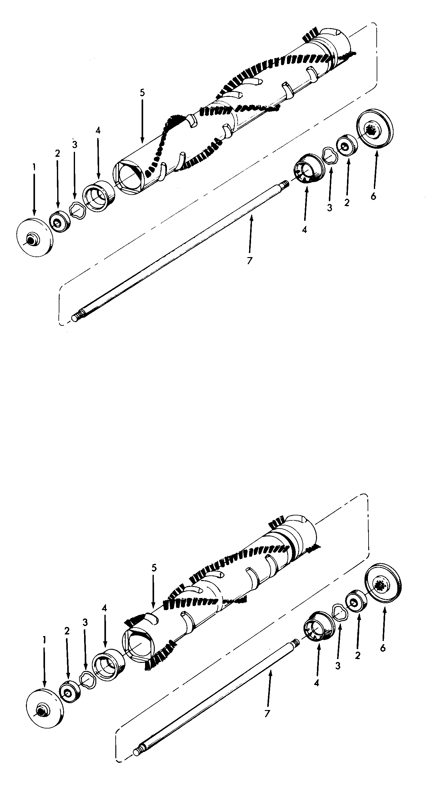 Hoover C1119 agitator diagram