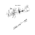 Hoover C1411930 agitator, motor assembly diagram