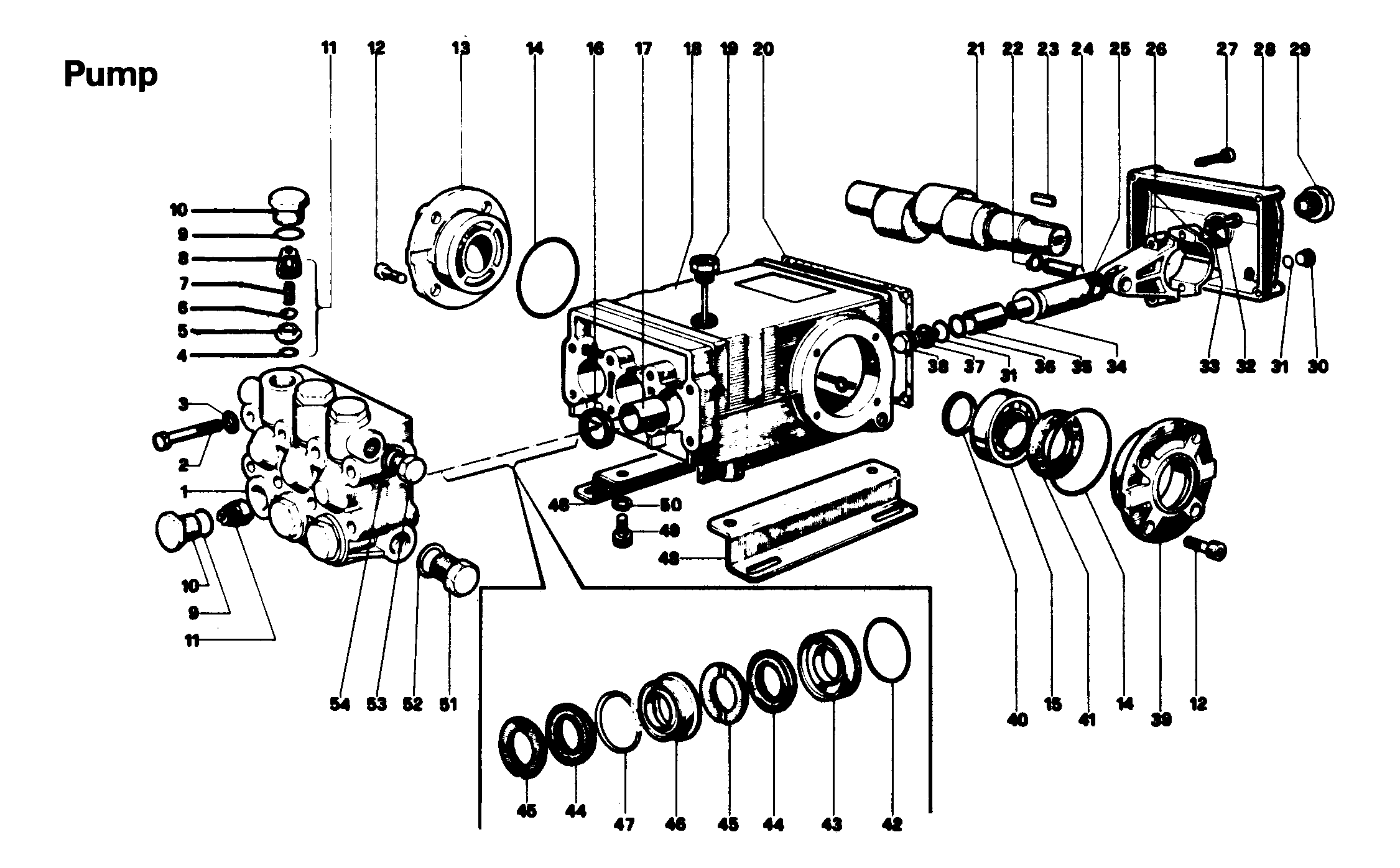Hoover C4279 pump diagram